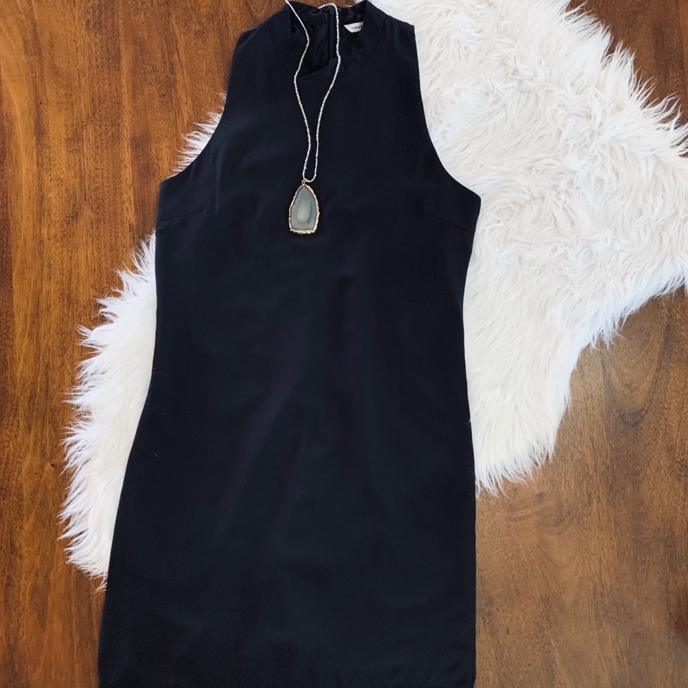 Naked Zebra black dress